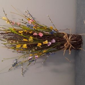 Spring Floral Standing Bouquet Arrangement Urban Farmhouse Shabby Chic